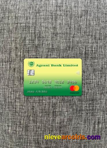 Bangladesh Agrani bank mastercard photolook